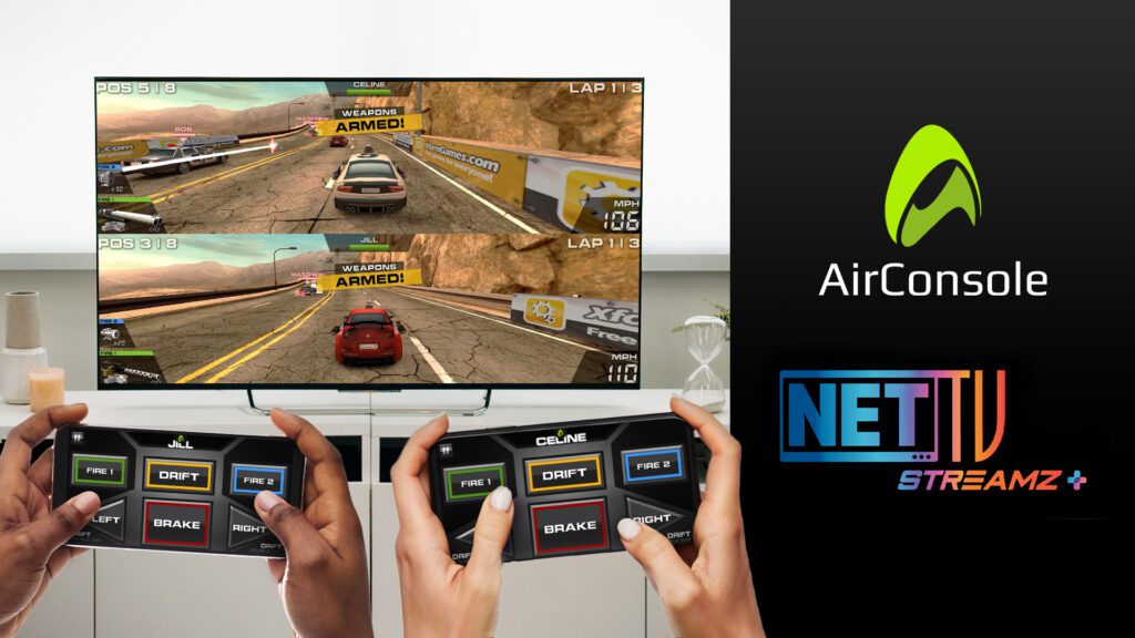 AirConsole NETTV Partnership