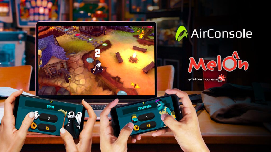 AirConsole Melon Indonesia partnership