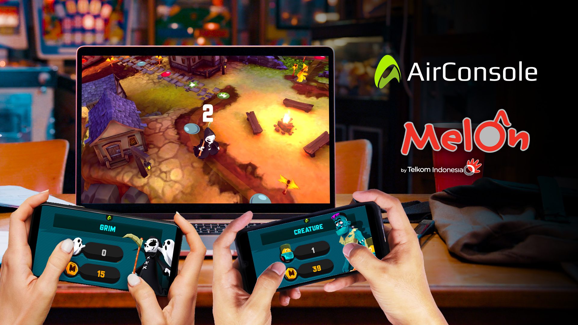 AirConsole Melon Indonesia partnership