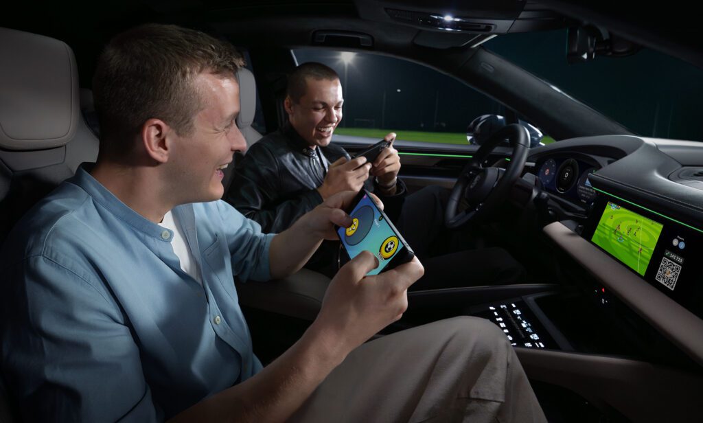 Porsche In-Car Gaming solution is live through AirConsole